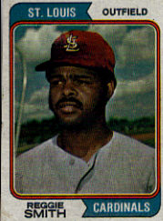 1974 Topps Baseball Cards      285     Reggie Smith